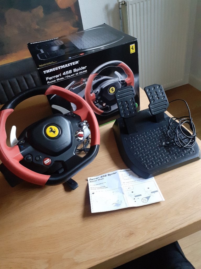 Racestuur ferrari 458 Nieuwstaat !!, Ophalen of Verzenden, Zo goed als nieuw