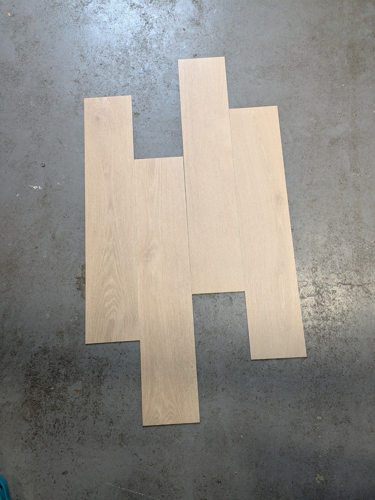 Nieuwe PVC visgraat XL vloer, naturel eiken (ruim 9m2), Ophalen, Kunststof, Overige typen, Nieuw