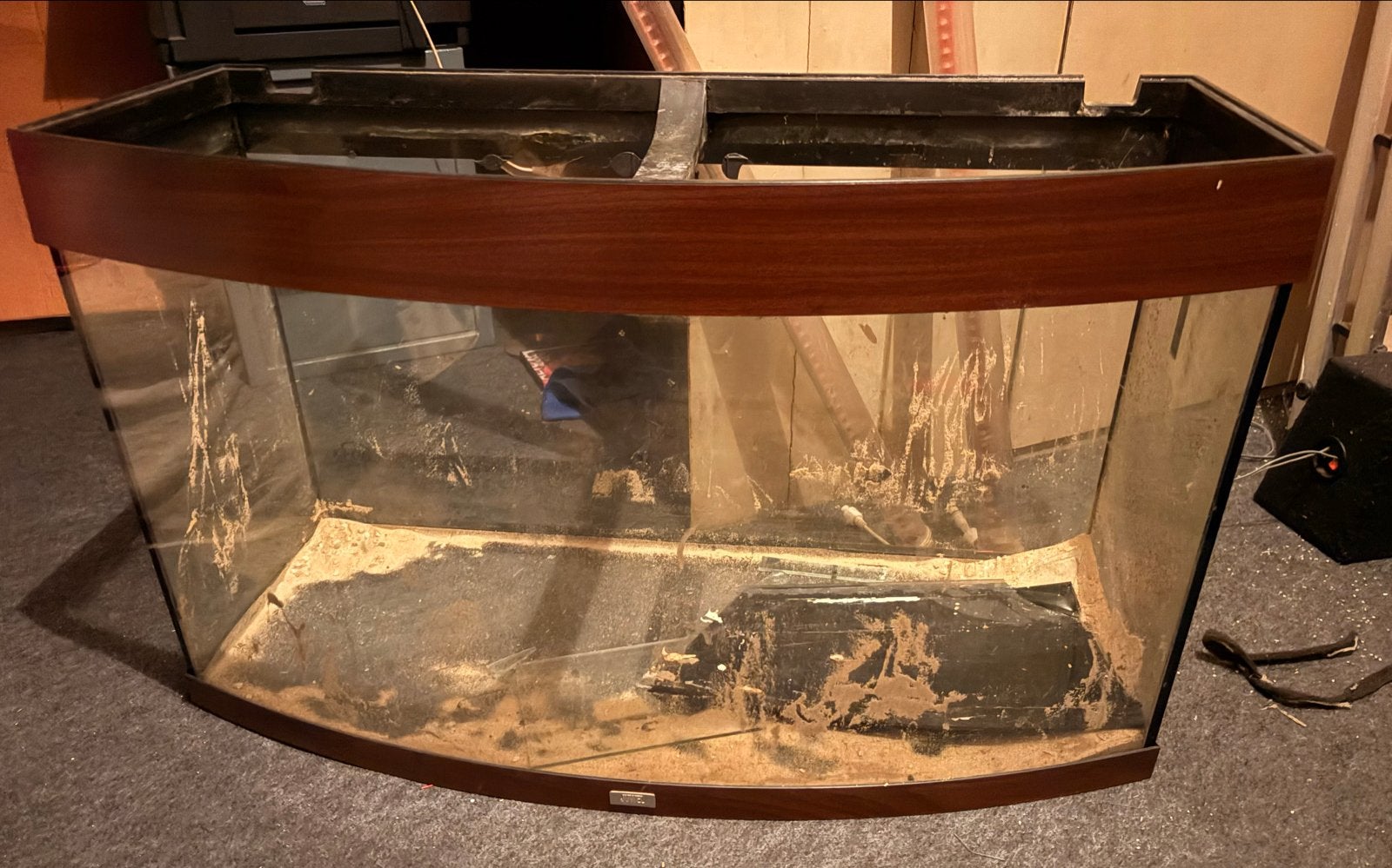 Juwel aquarium 92 cm breed, Ophalen, Gebruikt, Leeg aquarium, Juwel