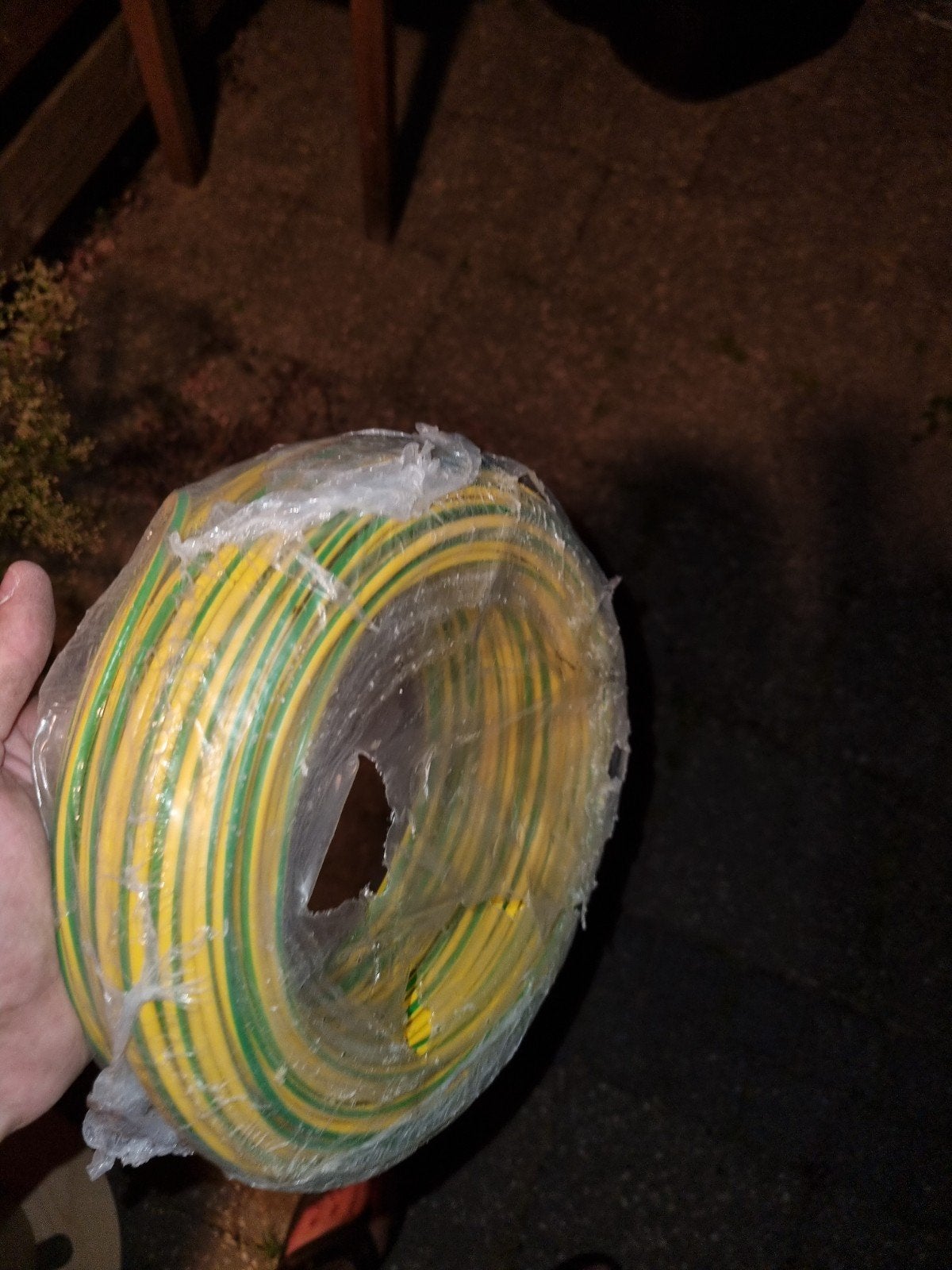 6 mm2 aarddraad vaste kern, Doe-het-zelf en Verbouw, Elektra en Kabels, Ophalen, Nieuw, Overige merken, Kabel of Snoer