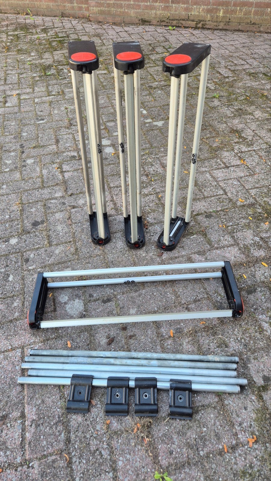 Rolhouders voor 60 cm rollen., Diversen, Ophalen of Verzenden, Gebruikt
