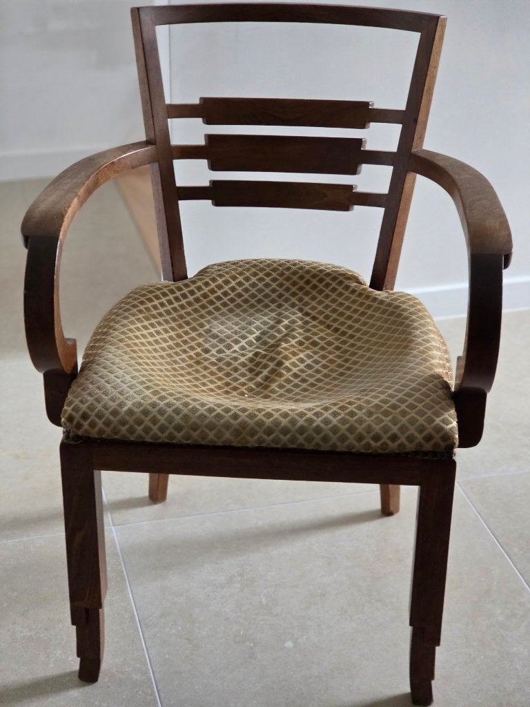 OUDE ART DECOSTOEL, Ophalen
