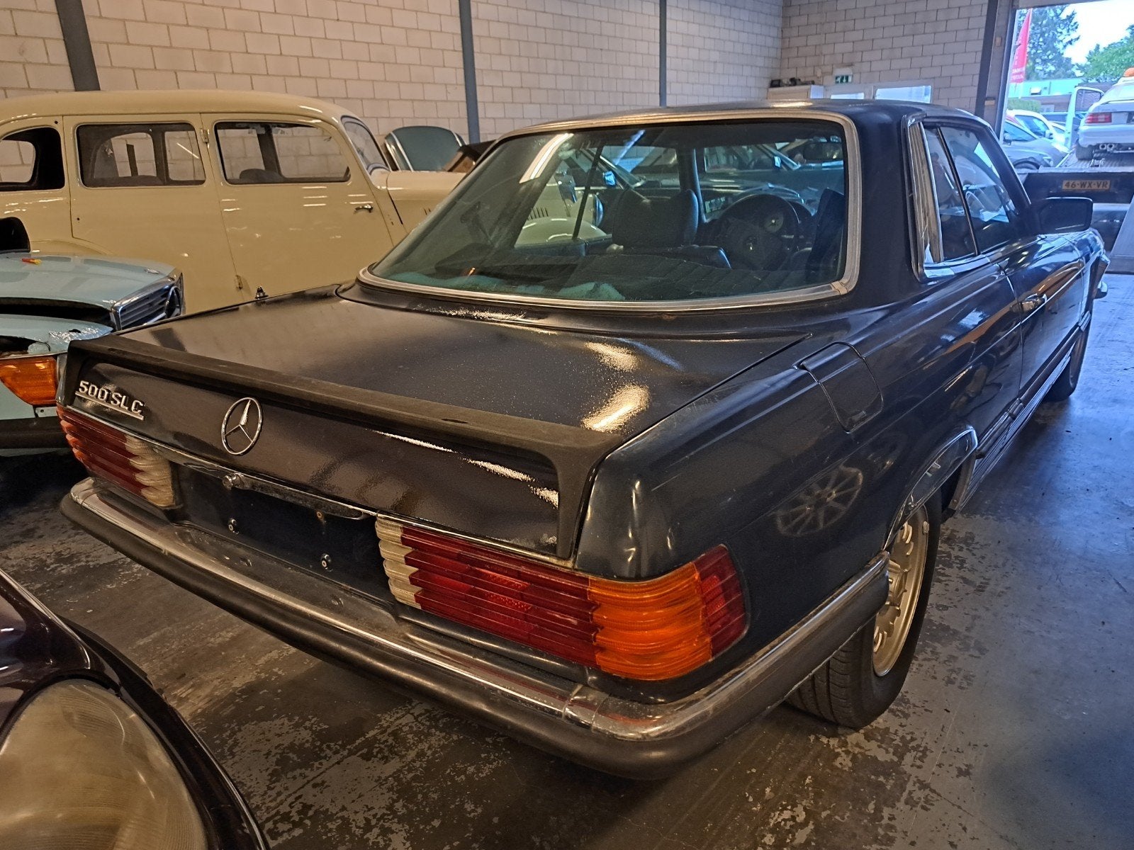 superzeldzame mercedes 500 slc!maar 1100 stuks gebouwd!, foto 6