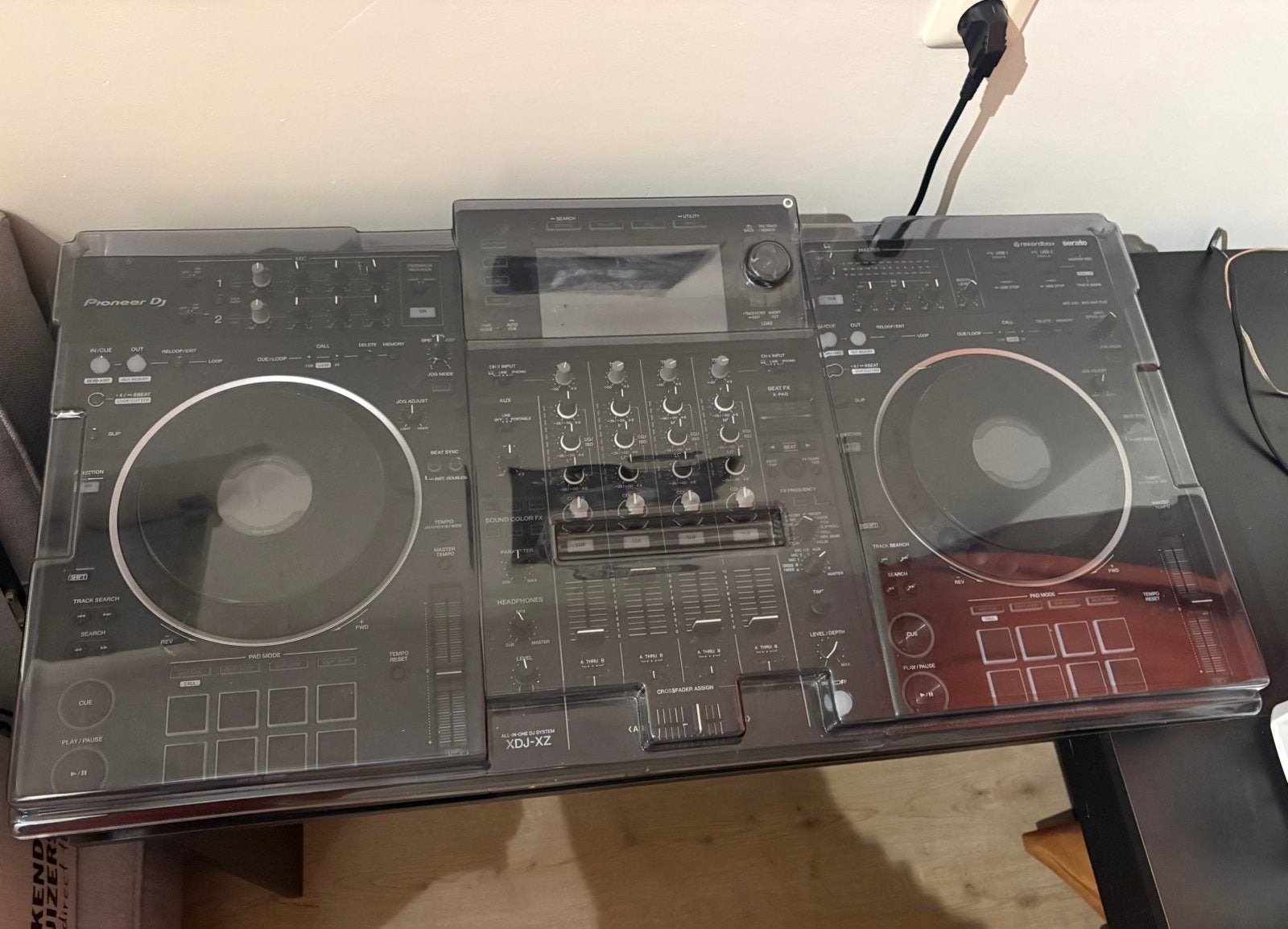 Pioneer XDJ-XZ met Decksaver + (ter optie) Pioneer speakers, Ophalen, Gebruikt, Pioneer