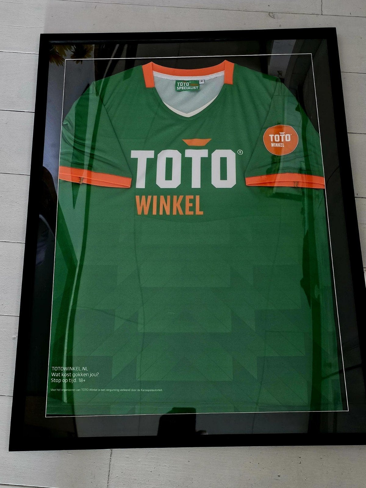 Te koop fotolijst met Toto shirt, Ophalen