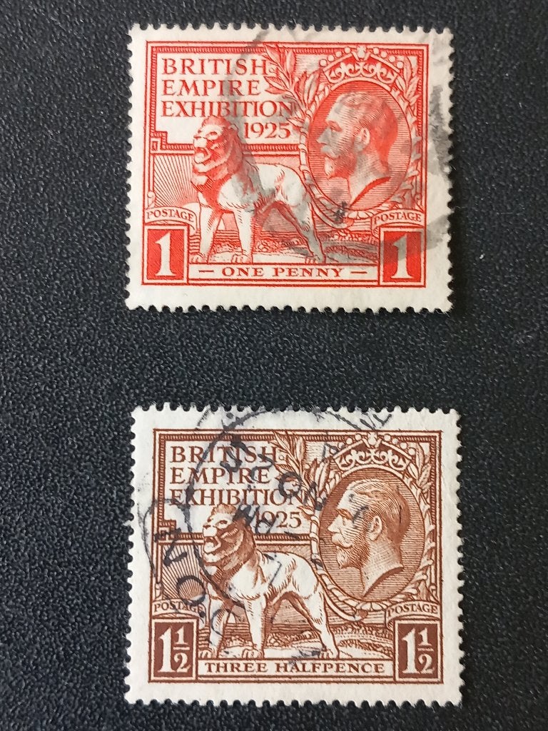 Engeland King George V 1925, Verzenden, Gestempeld