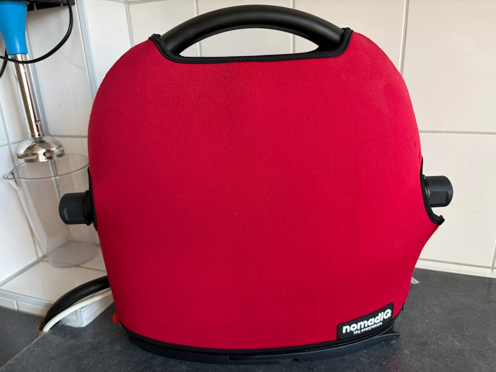 NomadiQ Draagbare Gasbarbecue met accessoires, Ophalen, Nieuw