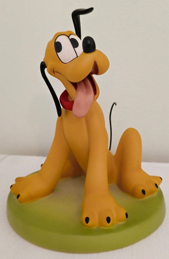 Disney wdcc Pluto beeld, Verzamelen, Disney, Ophalen of Verzenden, Overige figuren, Zo goed als nieuw, Beeldje of Figuurtje