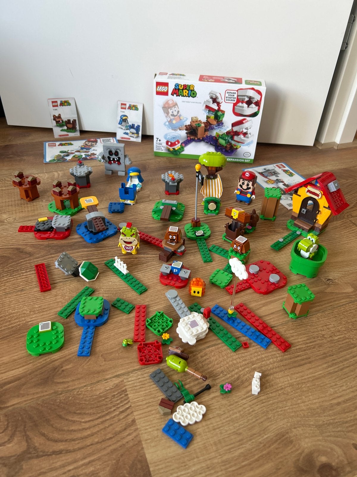 LEGO Super Mario uitbreidingssets (71360, 71364, 71382), Kinderen en Baby's, Lego, Ophalen of Verzenden, Zo goed als nieuw, Compleet