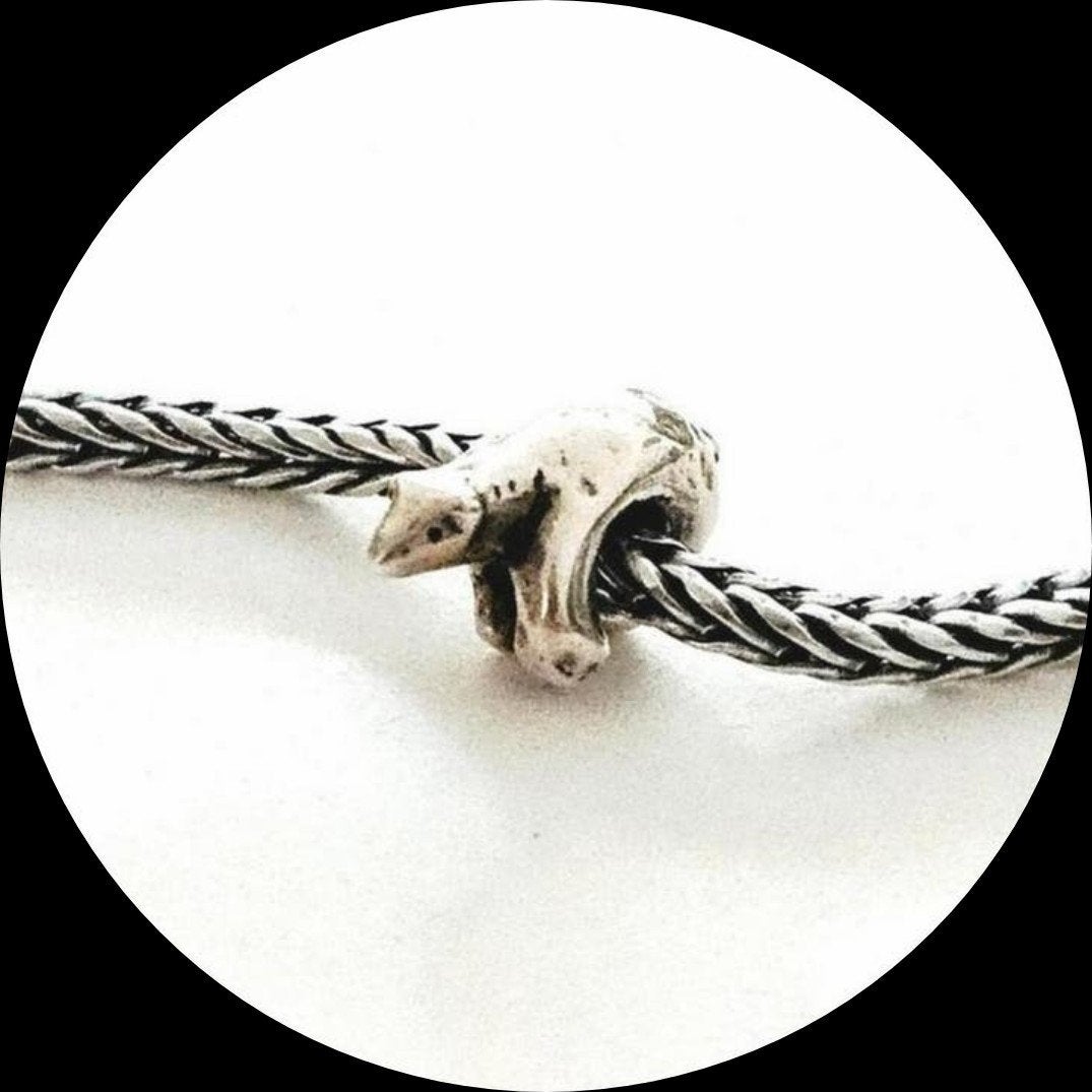 Trollbeads Ijsbeer TGBE-50008, Gebruikt, Ophalen of Verzenden, Trollbeads, 1 bedel