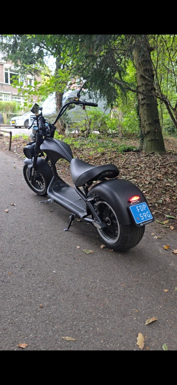 E-Chopper Mangosteen M1, Fietsen en Brommers, Ophalen, Maximaal 45 km/u, Mangosteen dogebos m1, Elektrisch