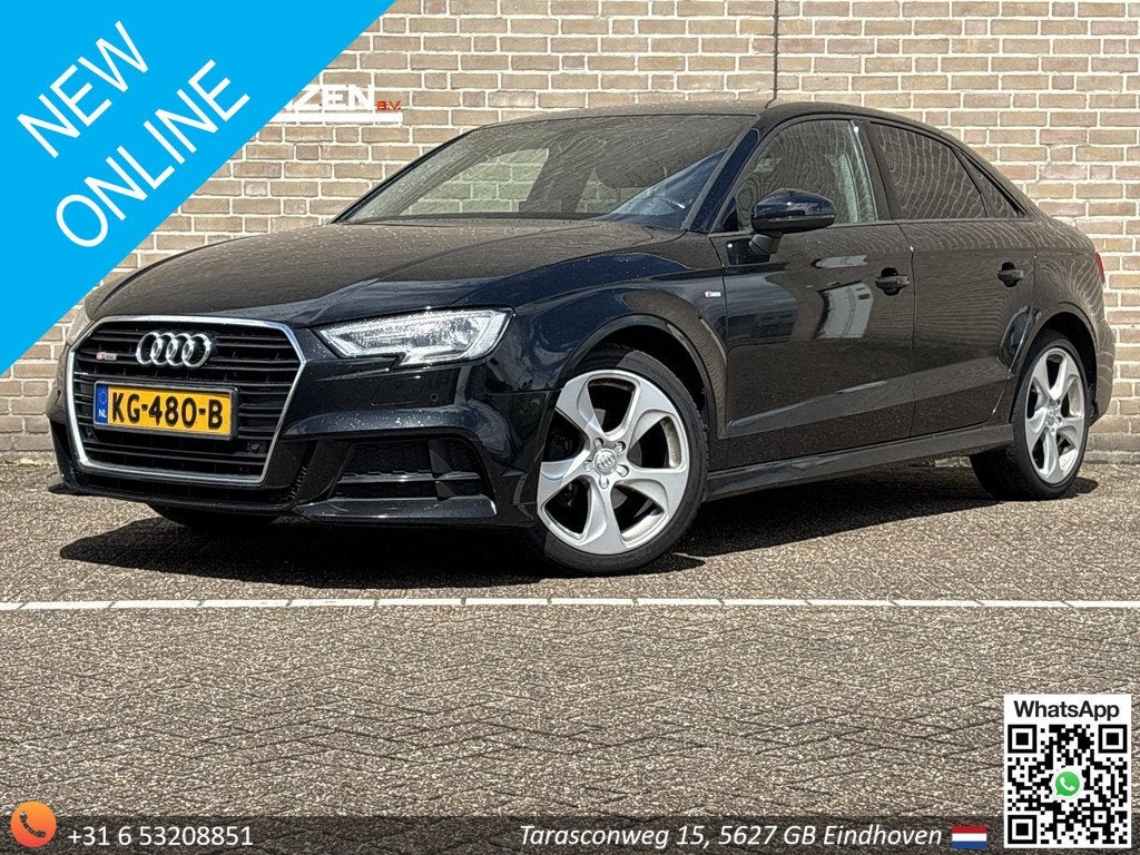 Audi A3 Limousine 1.0 TFSI Pro Line | Leder | Climate | Crui, Voorwielaandrijving, 1160 kg, Stof, Gebruikt