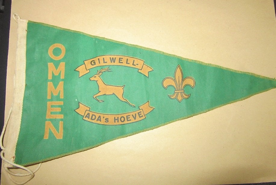 Scouting Ommen vaantje Gilwell Ada's Hoeve, Verzamelen, Verzenden, Gebruikt, Overige typen