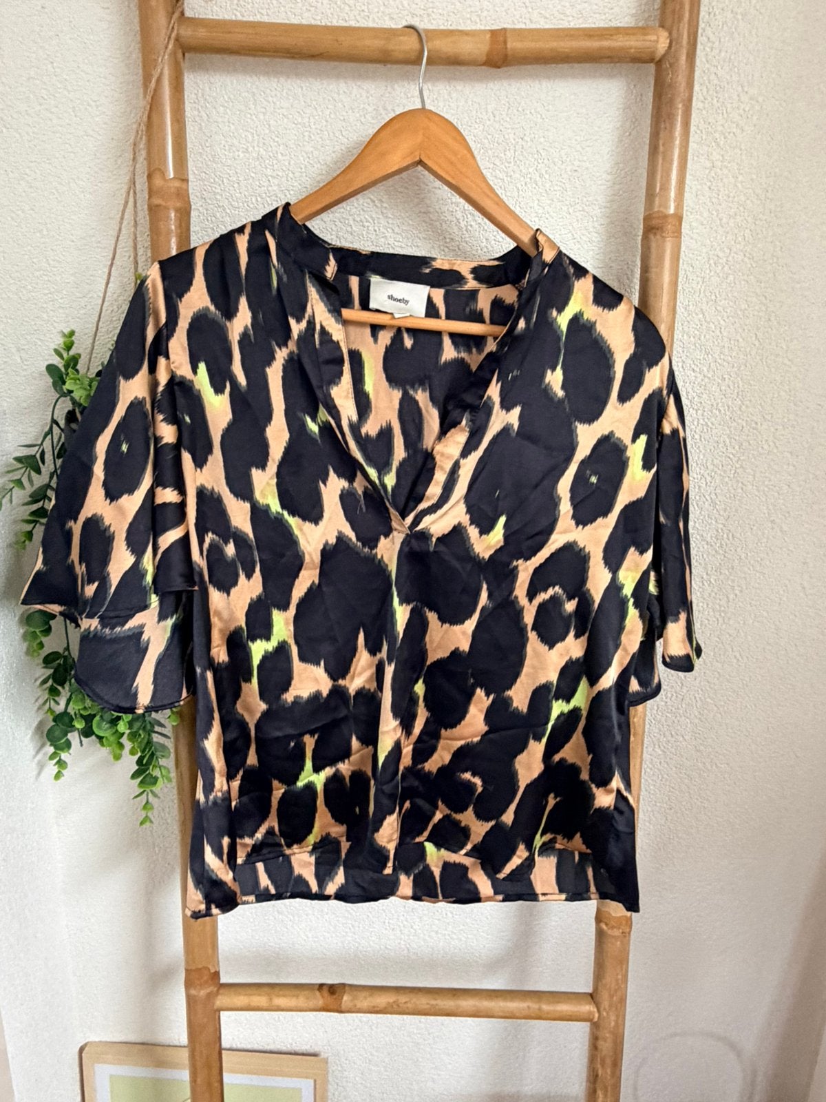 Shoeby blouse maat L, Kleding | Dames, Ophalen of Verzenden, Zo goed als nieuw, Maat 38/40 (M), Zwart