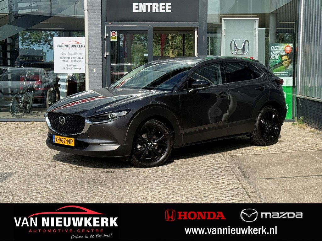 Mazda Cx-30 E-Skyactiv X 186pk M-Hybrid Automaat Homura | tr, Auto's, Mazda, Bedrijf, Te koop, CX-30, ABS, Achteruitrijcamera