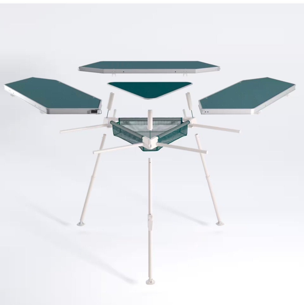 Quechua Tepee Campingtafel voor 6 personen, Ophalen, Gebruikt, Campingtafel