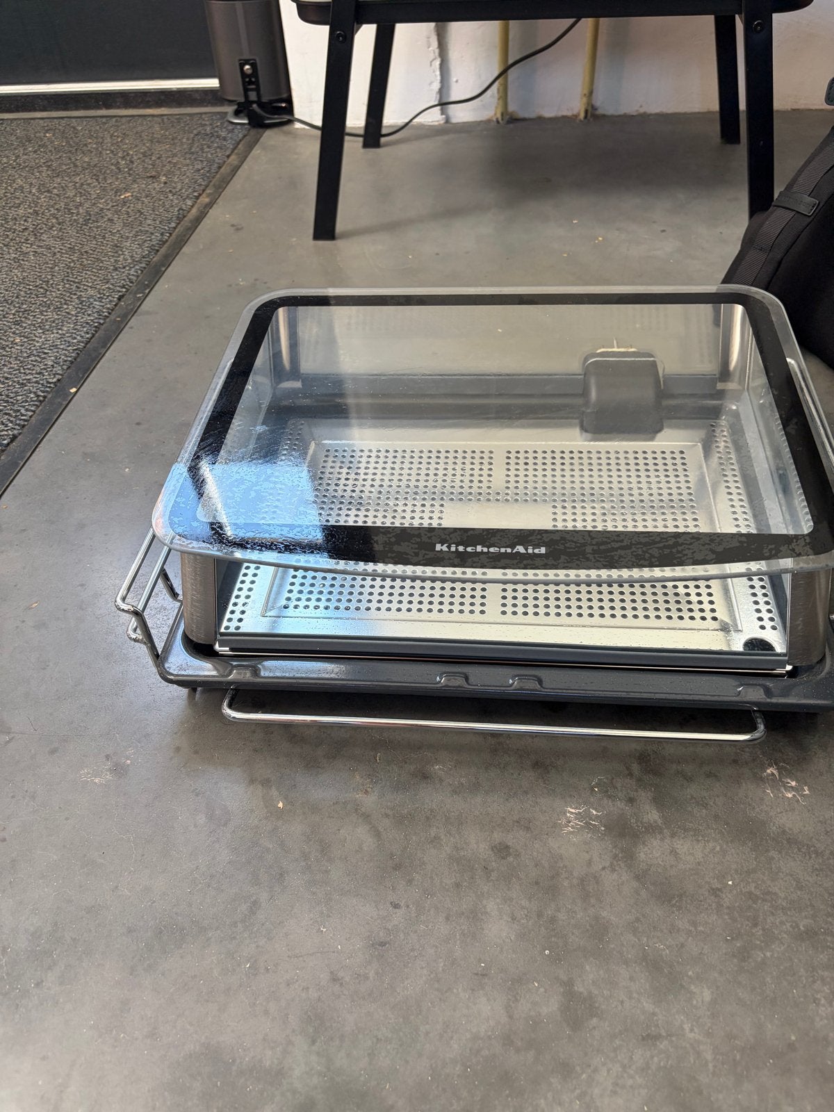 KitchenAid Stoominzet, Minder dan 1 liter, Ophalen, Zo goed als nieuw, Vaatwasserbestendig