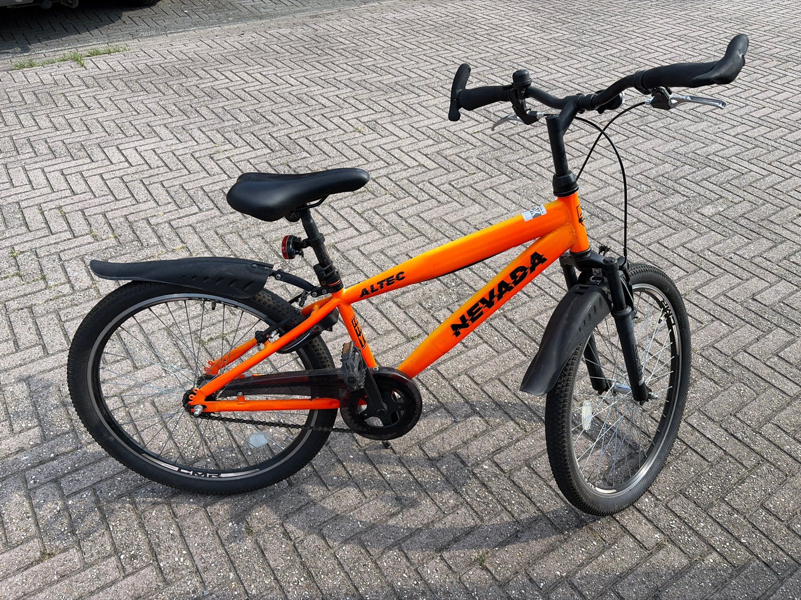 Altec Nevada Kinderfiets 20 inch - Oranje, Ophalen, Gebruikt, Terugtraprem, 20 inch of meer