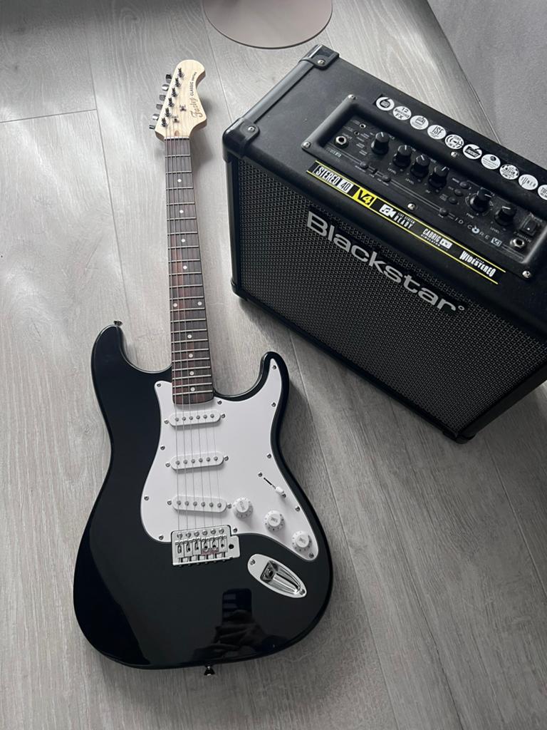 Electric Guitar + Blackstar Amp Set, Ophalen of Verzenden, Zo goed als nieuw, Solid body, Overige merken