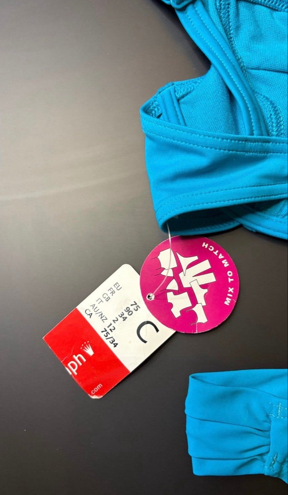 Triumph Bikini 75C/S - Nieuw met kaartjes, Verzenden, Nieuw, Blauw, Bikini