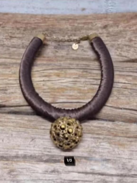 Dyrberg Kern - Prachtige choker - ketting - Dyrberg/Kern, Overige materialen, Ophalen of Verzenden, Zo goed als nieuw, X