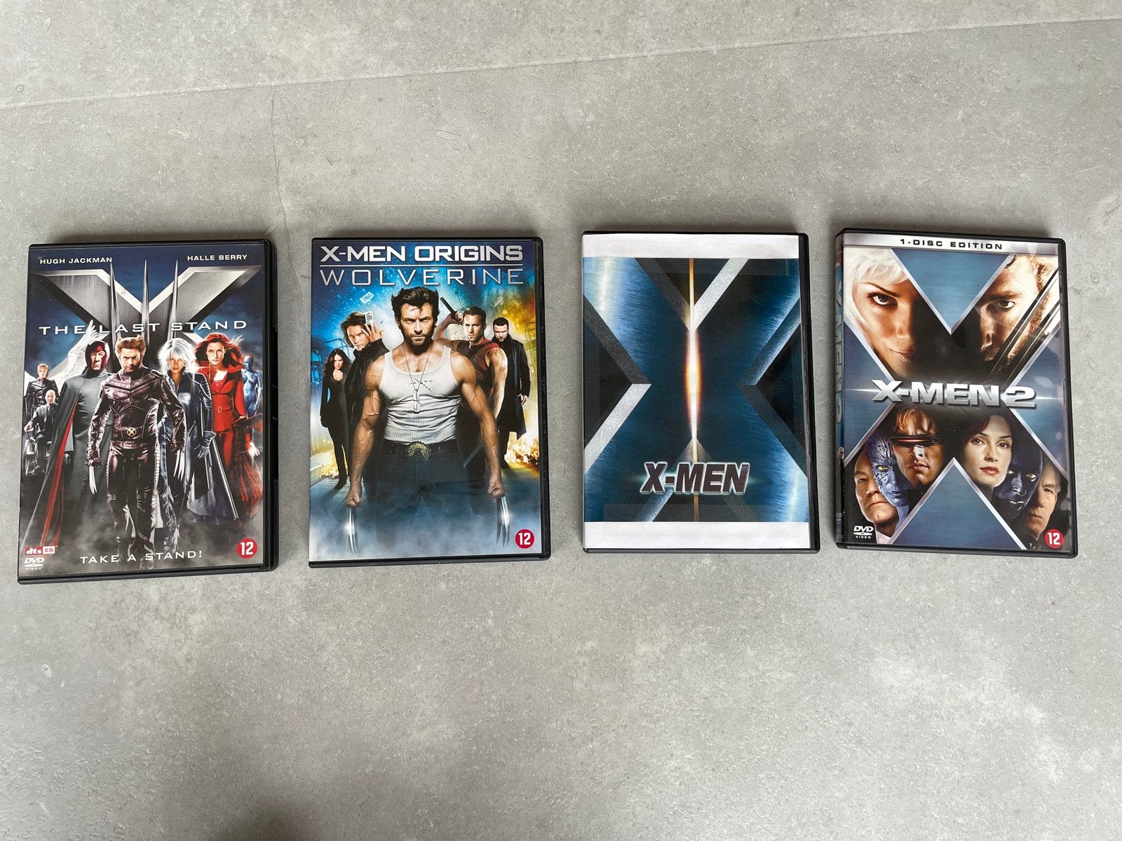 X-Men DVD Collectie: Origins Wolverine, The Last Stand, XMen, Cd's en Dvd's, Vanaf 12 jaar, Ophalen of Verzenden, Zo goed als nieuw