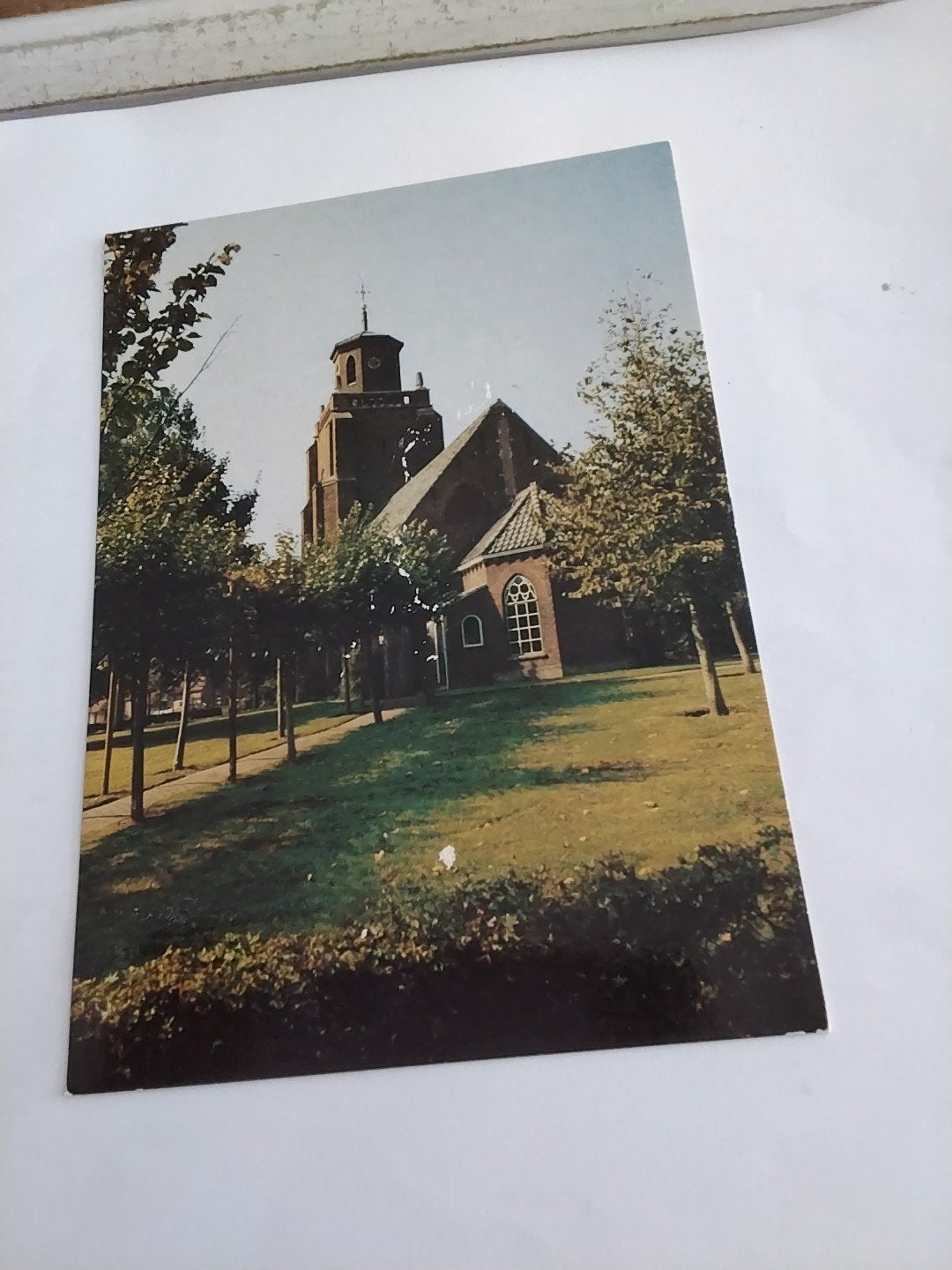 Oude ansichtkaart 's-Heer Hendrikskinderen Ned. Herv. Kerk, Ophalen of Verzenden, 1960 tot 1980, Ongelopen, Zeeland