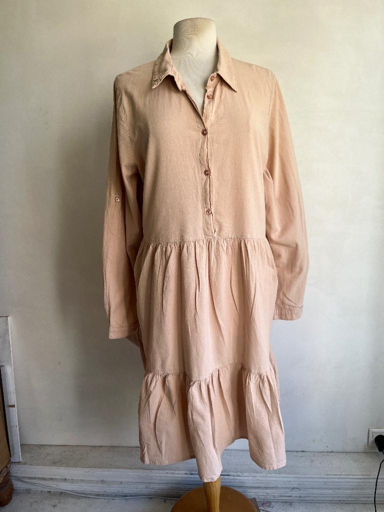 kaffe jurkje beige maat 44, Verzenden, Kaffe, Beige, Maat 42/44 (L)