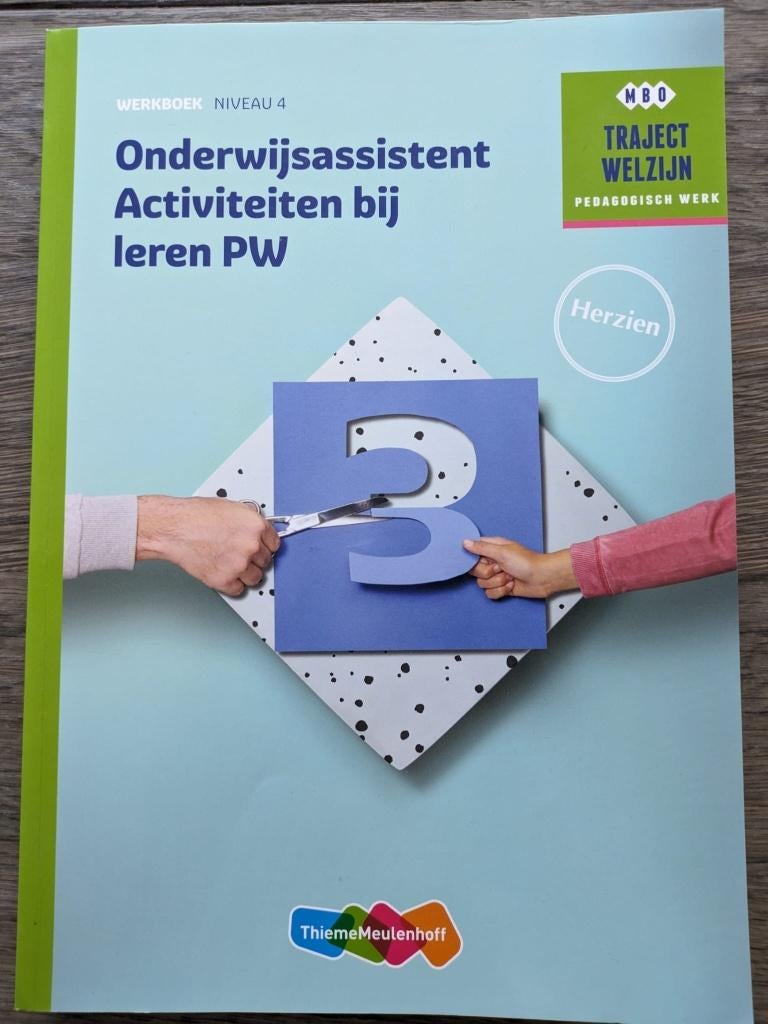 Boek 'Activiteiten bij leren.', Boeken, Schoolboeken, VMBO, Ophalen of Verzenden, Huishoudkunde of Verzorging, Nieuw