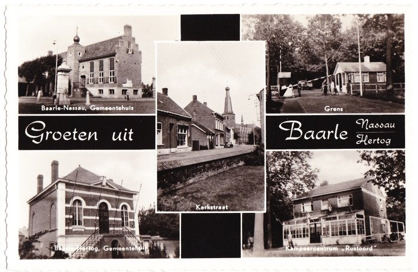 Baarle Nassau Hertog Oude Ongelopen Ansichtkaart (B1843 ), Ophalen of Verzenden, 1920 tot 1940, Gelopen, Noord-Brabant