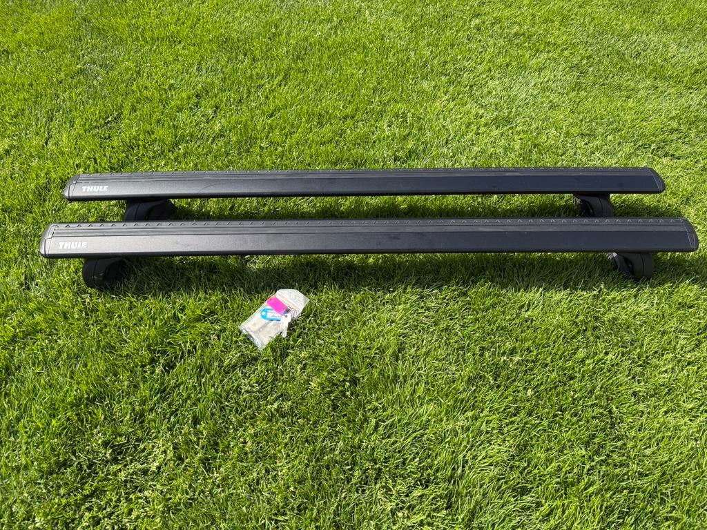Mercedes thule dakdragers wingbar, Auto diversen, Dakdragers, Ophalen, Zo goed als nieuw