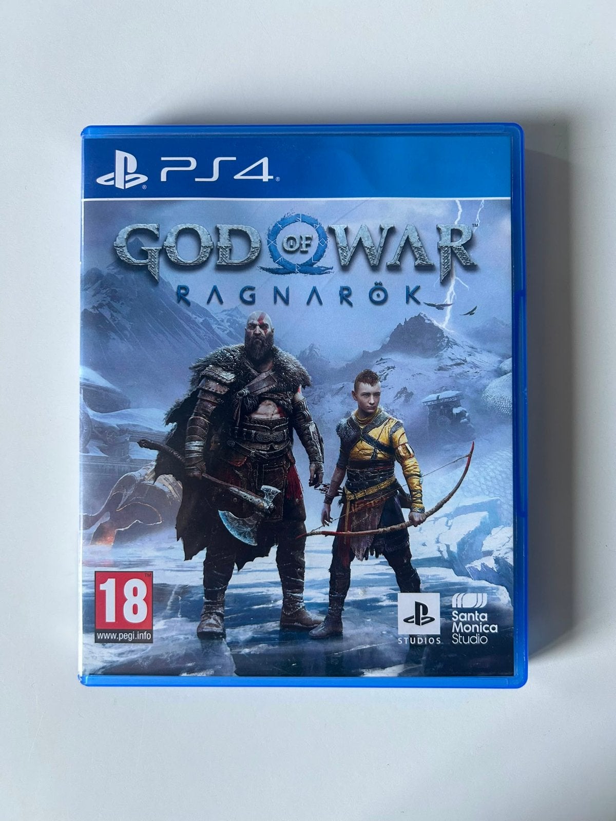 God of War Ragnarök PS4 - Zo goed als nieuw, Spelcomputers en Games, Games | Sony PlayStation 4, Avontuur en Actie, Vanaf 18 jaar