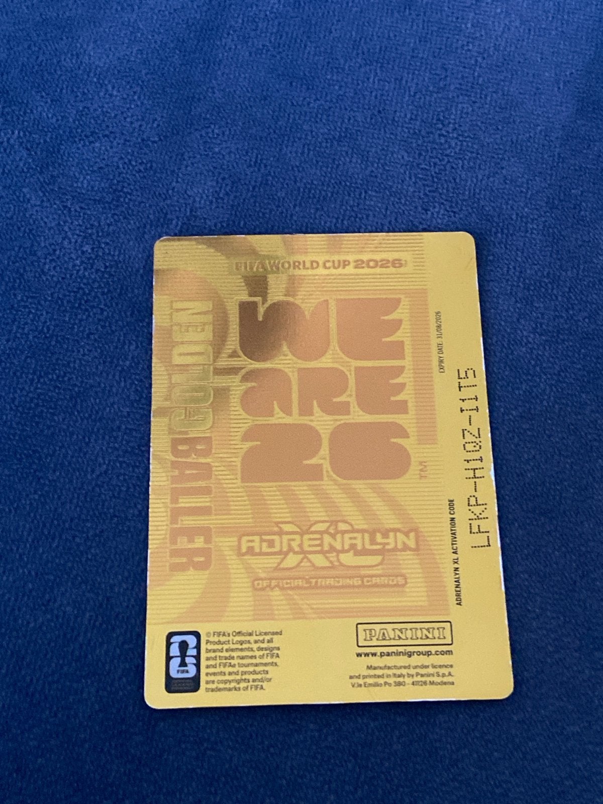 Erling Haaland Panini Adrenalyn XL FIFA World Cup 2026, Ophalen, Zo goed als nieuw, Overige sporten, Spelerskaart