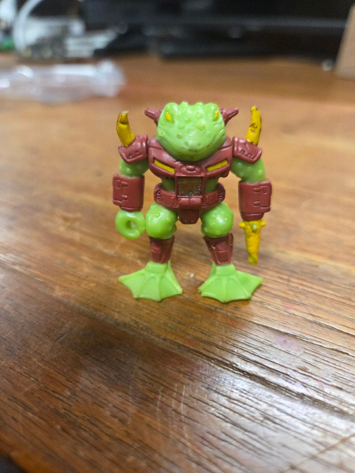 Battle beasts Horny toad Series 1 Hasbro, ., Ophalen of Verzenden, Zo goed als nieuw, .