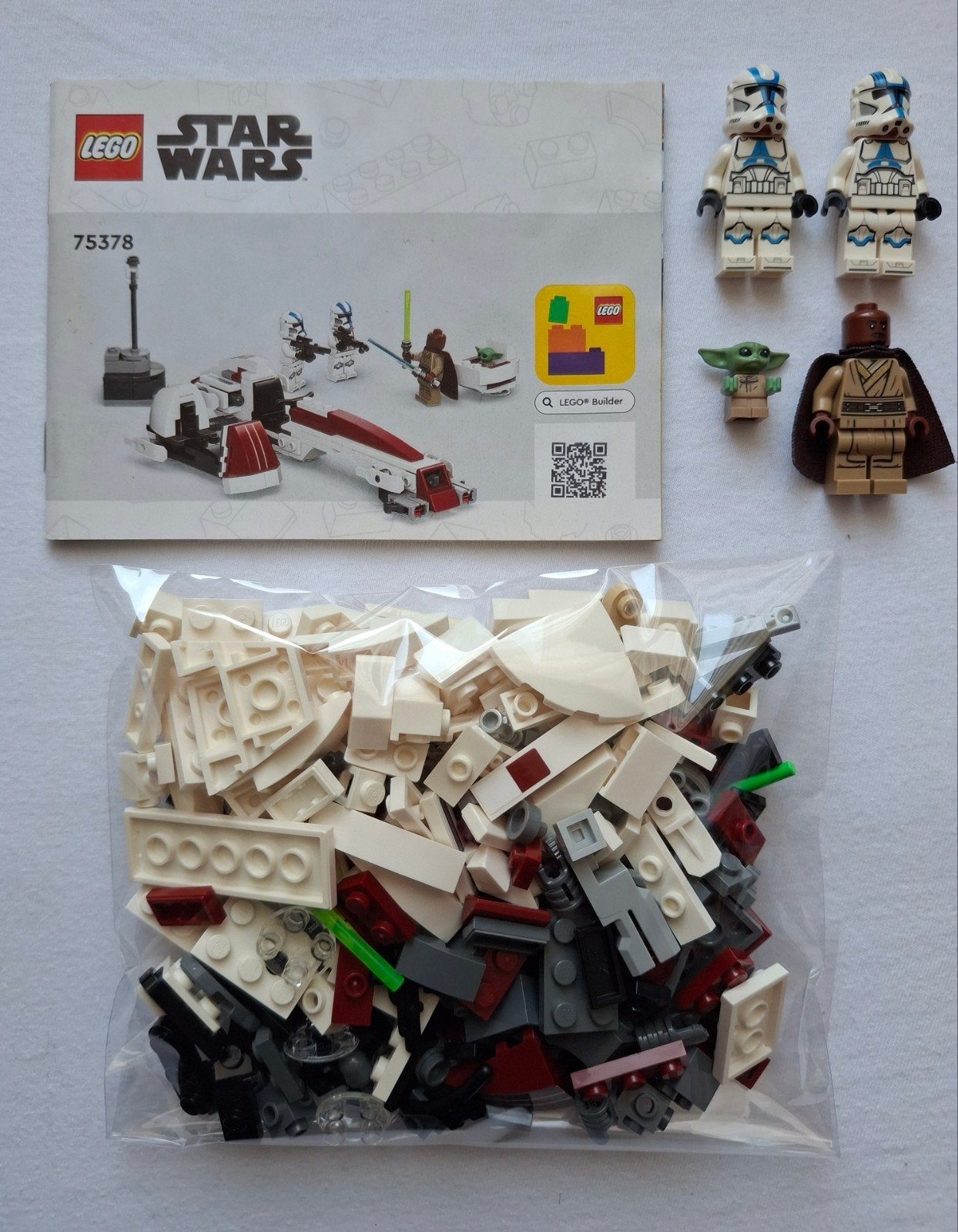 LEGO Star Wars 75378 BARC Speeder Escape, Ophalen of Verzenden, Zo goed als nieuw
