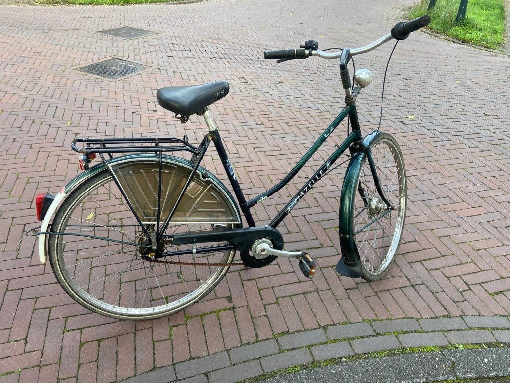 Gazelle damesfiets - Groen - Gebruikt