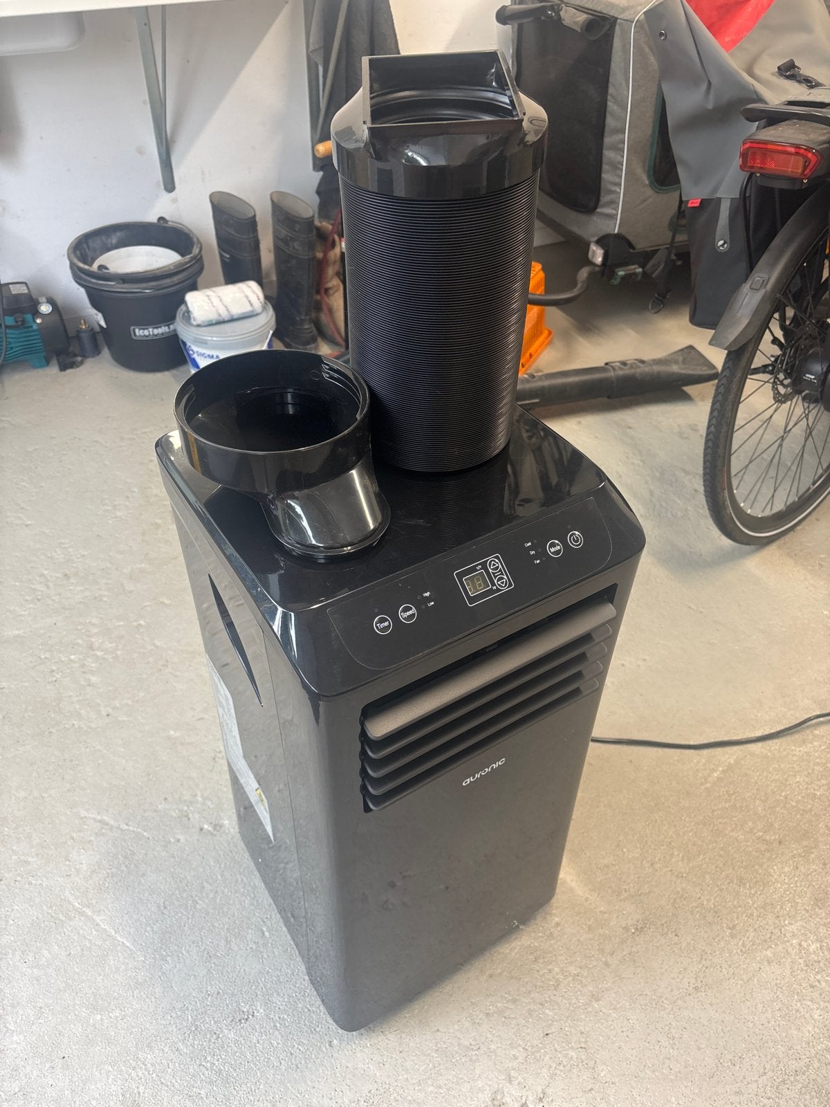Auronic Mobiele Airco - Koelen, Ventileren, Ontvochtigen, Ophalen, Minder dan 60 m³, 3 snelheden of meer, Zo goed als nieuw