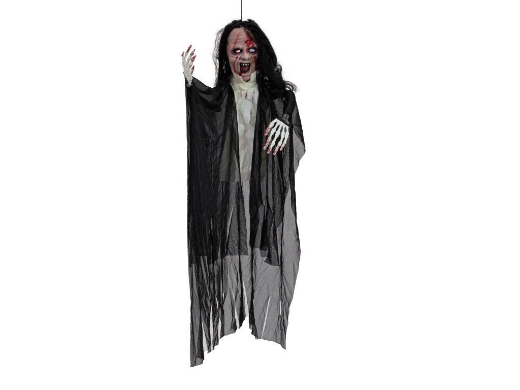 Europalms Halloween animatie spook - 95 cm hangend, Halloween of Griezel, ., Nieuw, Ophalen of Verzenden