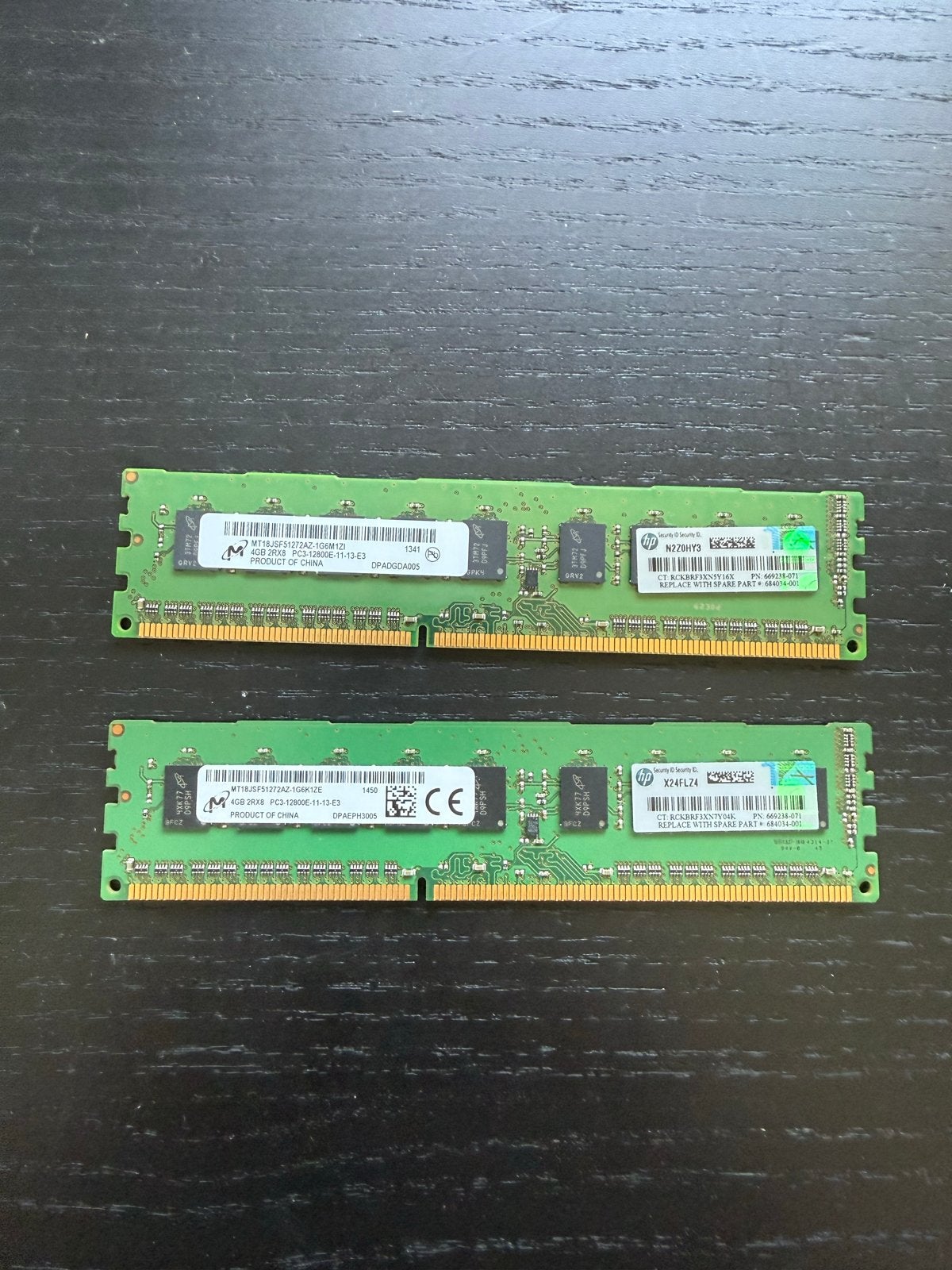 8GB (2x4GB) DDR3 ECC Server RAM, Gebruikt, Server, 8 GB, DDR3