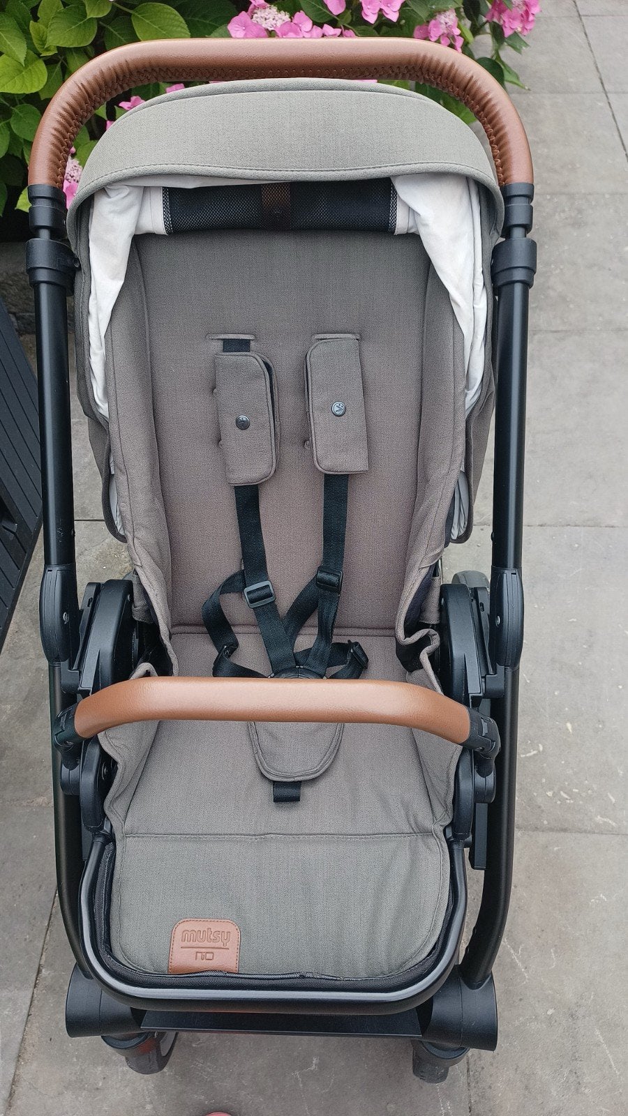 Complete Mutsy Nio Kinderwagen, Kinderen en Baby's, Gebruikt, Ophalen of Verzenden, Combiwagen, Met reiswieg
