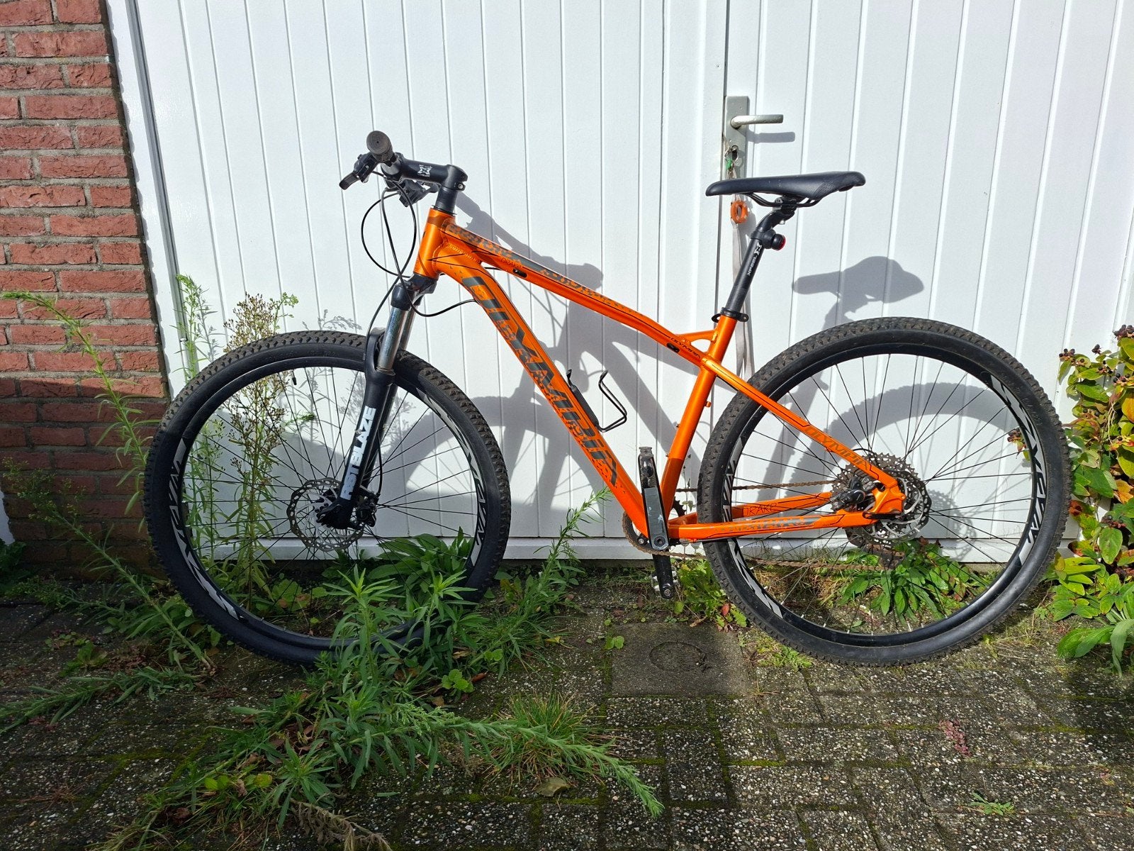 Olympia Drake Mountainbike - Oranje/Grijs - Maat L, Fietsen en Brommers, Gebruikt, 57 cm of meer, Hardtail, Heren
