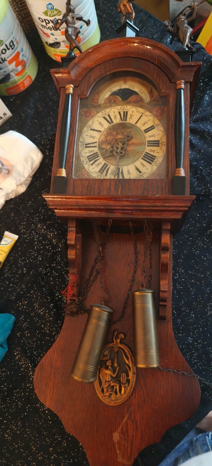 Werkende Friese Staartklok - Klassiek Design, Ophalen