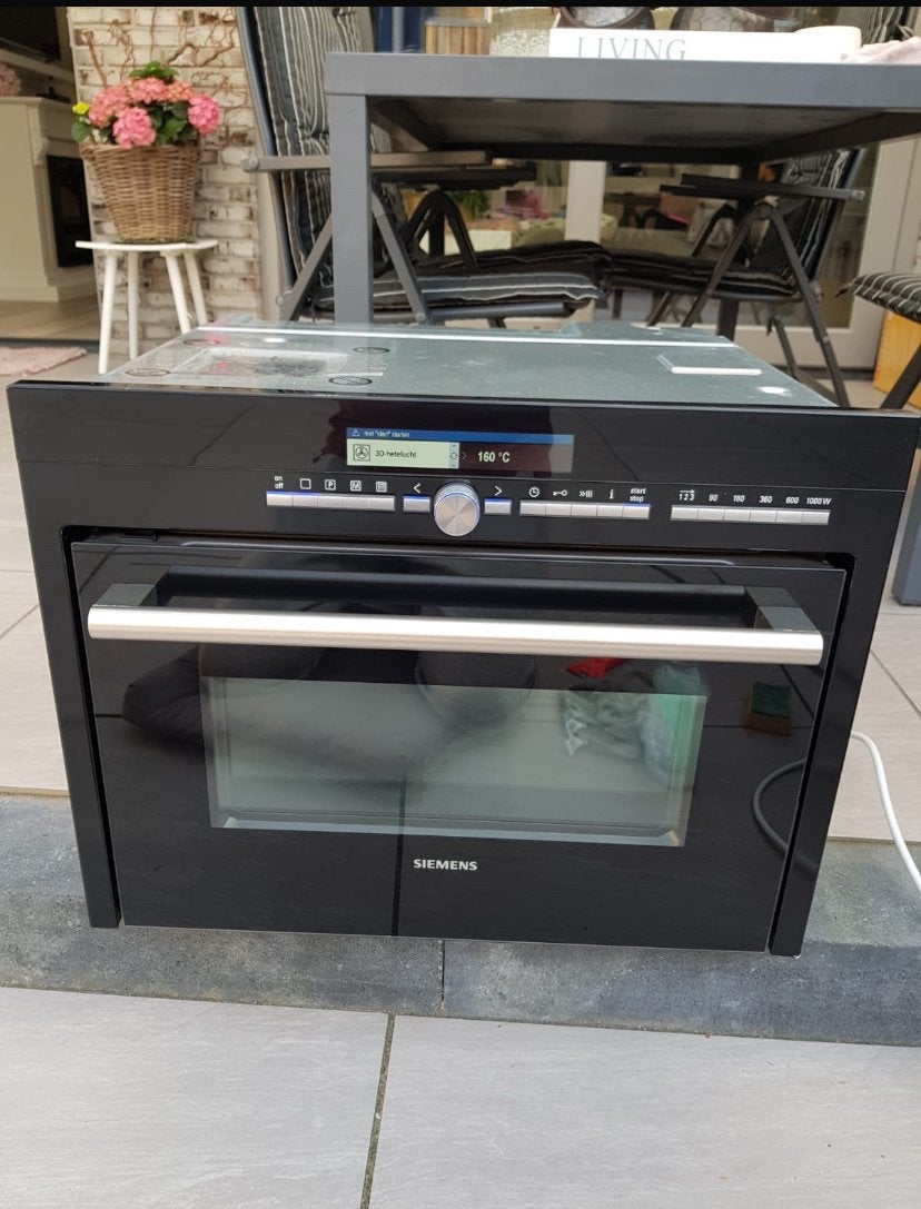 Siemens Combi oven met magnetron, Ophalen, Zo goed als nieuw, Oven, Inbouw