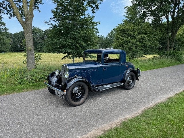 Peugeot 201 Dokterscoupe Topstaat 1929, Overige carrosserieën, Blauw, Bedrijf, Handgeschakeld
