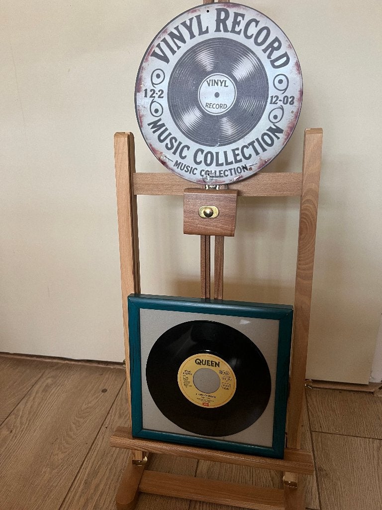 Ingelijst single QUEEN, Ophalen of Verzenden, Gebruikt, 12 inch