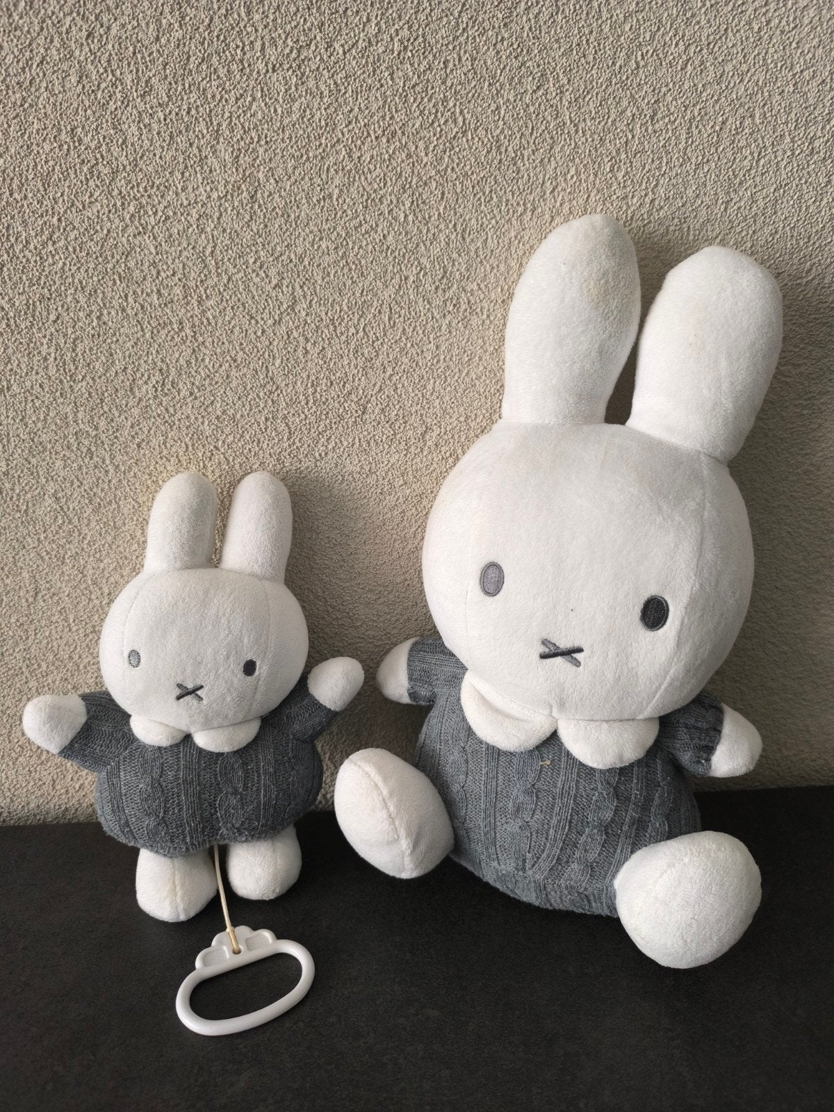 Nijntje knuffel en muziekdoosje set - Zo goed als nieuw, Met geluid, Konijn, Nijntje, Ophalen of Verzenden