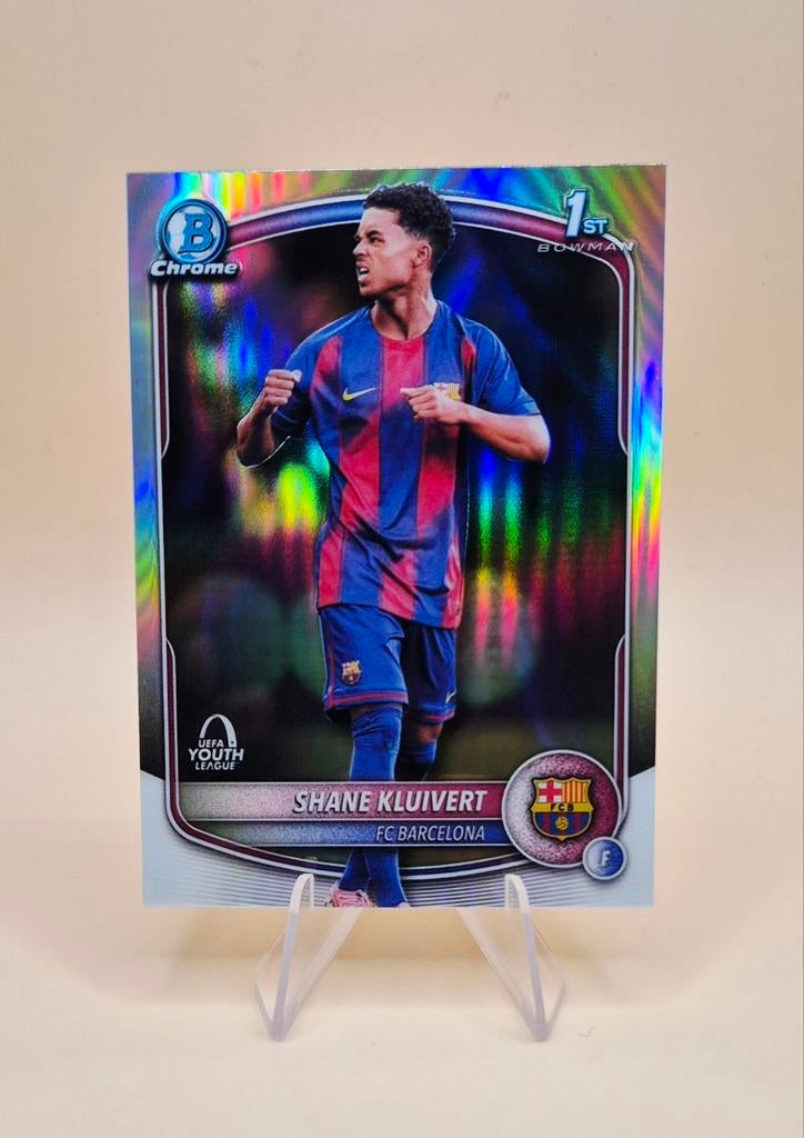 Shane Kluivert Rookie Card Topps Chrome, Ophalen of Verzenden, Nieuw, Buitenlandse clubs, Spelerskaart