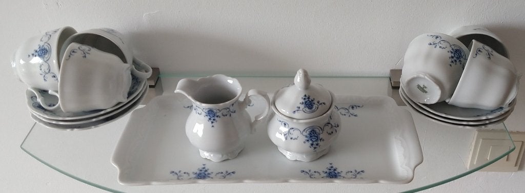 Mitterteich servies 6 persoons,  volgnr 18, Overige merken, Klassiek, Overige typen, Ophalen of Verzenden