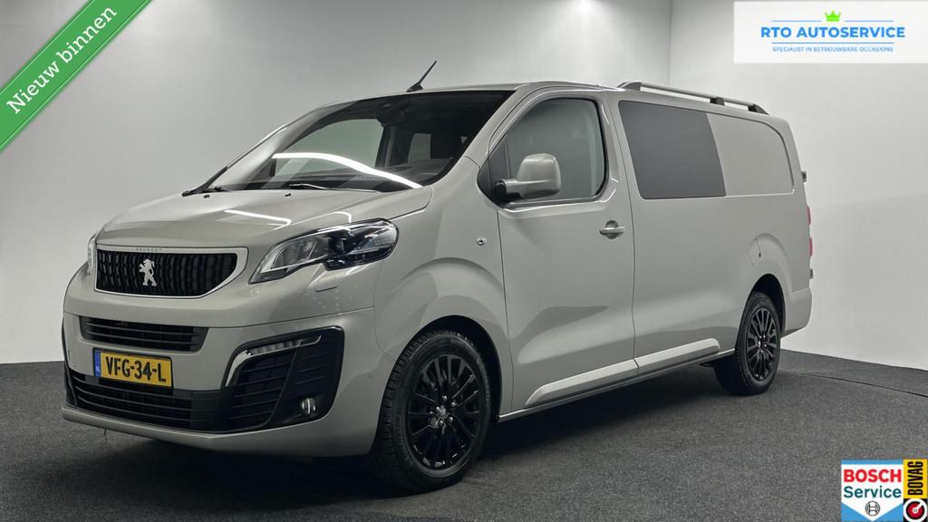 Peugeot Expert Bestel 2.0 BlueHDI 120 Long Asphalt DC LEER C, Auto's, Bestelauto's, Gebruikt, 4 cilinders, Met garantie (alle)