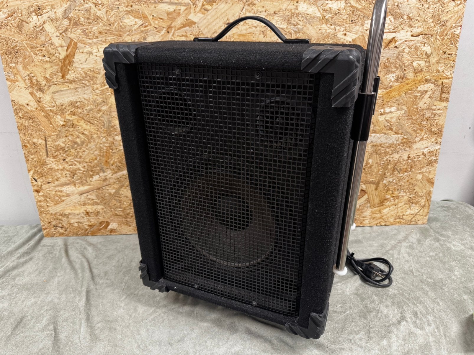Vintage "SoundMobiele PA Speaker&4-Kanaals Mixer Combo -ReK4, Gebruikt, Overige typen, Ophalen of Verzenden, X